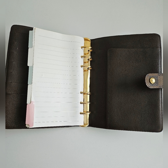 Louis Vuitton Damier Ebene Agenda MM With Booklet - Picture 6 of 16